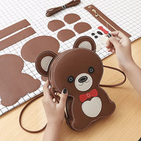 Kit de Costura Infantil Osito DIY – Manualidad Educativa y Segura para Niños | SANTINI