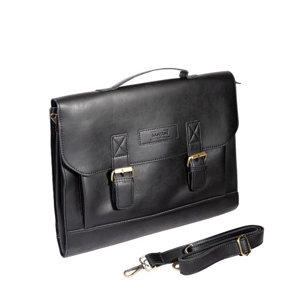 Maletín Ejecutivo Bernat – Moderno y Ligero | 38×27×5 cm | Notebook 14" | SANTINI