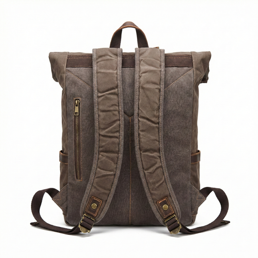 Mochila Punucapa 2.0 Gris – Estilo clásico, resistencia moderna