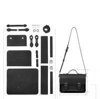 Kit Origen Santini – Arma tu Bolso Satchel Artesanal Negro | Moda Sostenible