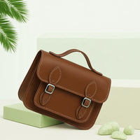 Kit Origen Santini – Arma tu Bolso Satchel Artesanal Café | Moda Sostenible