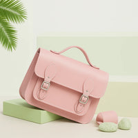 Kit Origen Santini – Bolso Satchel DIY de Cuero Vegano Palo Rosa | Moda Sostenible