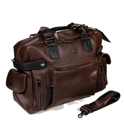 Maletín vegano para notebook 16 pulgadas | Bolso ejecutivo moderno | Cuero vegano resistente