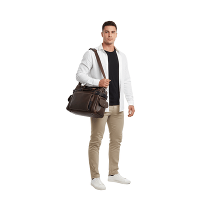 Maletín vegano para notebook 16 pulgadas | Bolso ejecutivo moderno | Cuero vegano resistente