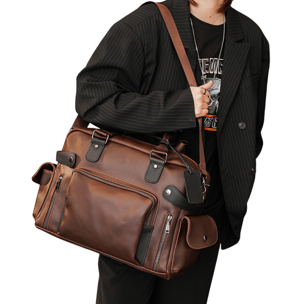 Maletín vegano para notebook 16 pulgadas | Bolso ejecutivo moderno | Cuero vegano resistente