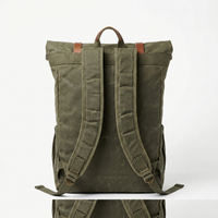 Mochila Molco Verde – Yute Impermeable 40-45 Litros | Gran Capacidad | SANTINI