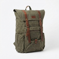 Mochila Molco Verde – Yute Impermeable 40-45 Litros | Gran Capacidad | SANTINI