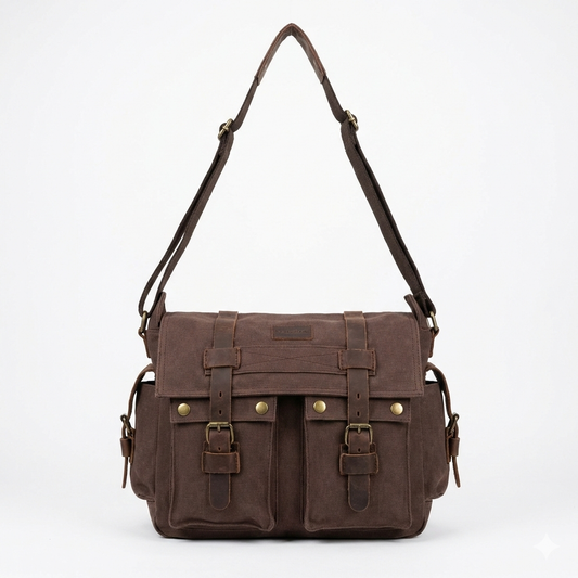 Maletín Roble de Yute Marrón | Elegante, Resistente y Funcional