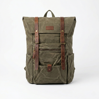Mochila Molco Verde – Yute Impermeable 40-45 Litros | Gran Capacidad | SANTINI