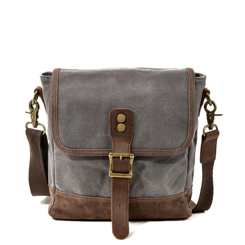 Bandolera Ejecutiva Manzano Gris – Yute| Elegante y Funcional | SANTINI