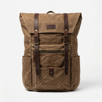 Mochila Molco Camel – Yute Impermeable 40-45 Litros | Gran Capacidad | SANTINI