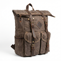 Mochila Punucapa 2.0 – Yute Impermeable con Detalles en Cuero