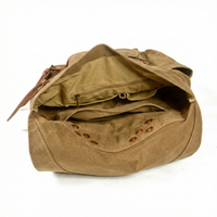 Mochila Molco Camel – Yute Impermeable 40-45 Litros | Gran Capacidad | SANTINI